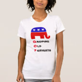 Oude rondjes: antirepublikeins T-shirt (Voorkant)