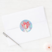 Oude Rood Tulpen Stickers (Envelop)