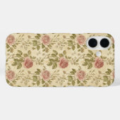 Oude Roos Bloemmotief Case-Mate iPhone Case (Achterkant (horizontaal))