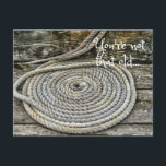 Oude Rope Funny Birthday - Je bent niet zo oud Briefkaart<br><div class="desc">Je bent niet zo oud... </div>