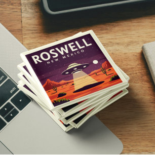 Oude Roswell New Mexico Magneet