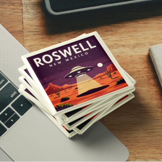 Oude Roswell New Mexico Magneet
