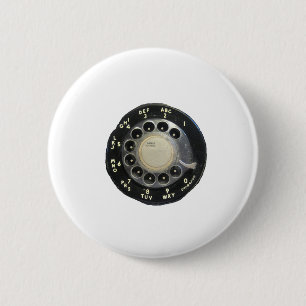 Oude Rotary Phone Dial Ronde Button 5,7 Cm