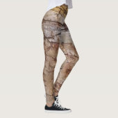 Oude rotskunst in aardse tinten leggings (Rechts)