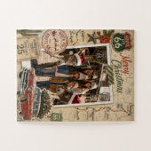 Oude Route 66 Aangepaste Scrapbook Vakantie Spel Legpuzzel (Horizontaal)
