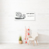 Oude Route 66 Aanpasbare Banner (Insitu)