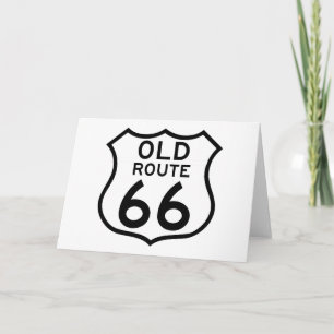 Oude Route 66 Kaart