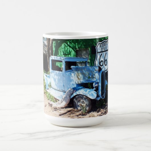 Oude route 66 koffiemok (Center)