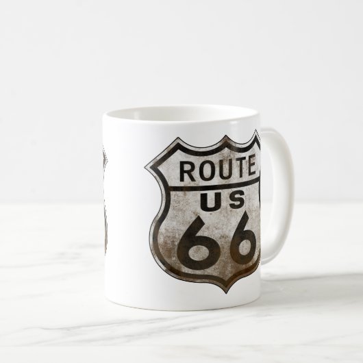 Oude Route 66 Koffiemok (Voorkant rechts)