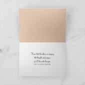 Oude Row Boat op Calm Lake Sympathie Kaart (Binnen)