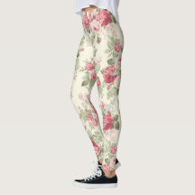 Oude Roze en Rode Roze op Cream