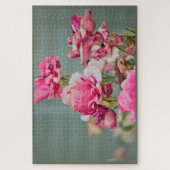 Oude Roze Roos Legpuzzel (Verticaal)
