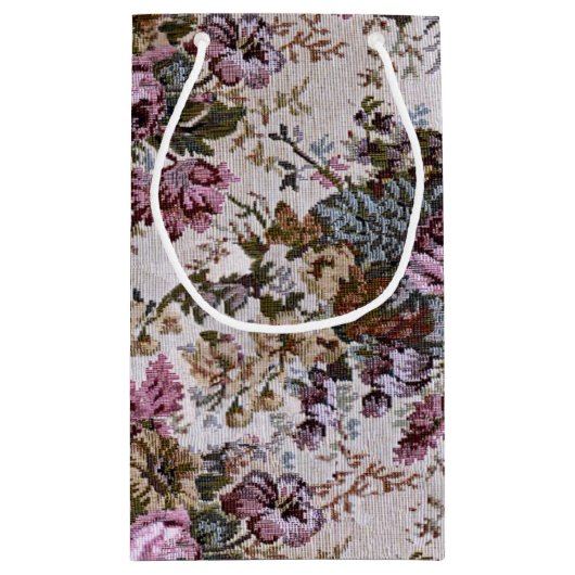 Oude roze roze roze boomstammen klein cadeauzakje (Achterkant)