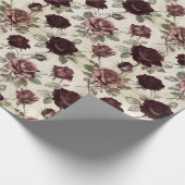 Oude Rozen Cadeaupapier (Hoek)