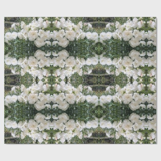 Oude rozen cadeaupapier (Vlak)