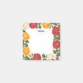 Oude Rozen Frame Notities Post-it® Notes (Voorkant)