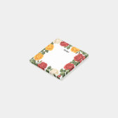 Oude Rozen Frame Notities Post-it® Notes (Schuin)