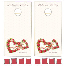 Oude Rozen Harten Bloemstuk Bruiloft Retro