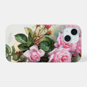 Oude Rozen iPhone 15 Case (Achterkant horizontaal)