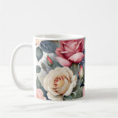 Oude rozen koffiemok (Links)