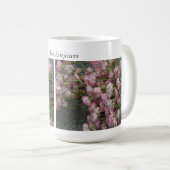 Oude rozen koffiemok (Voorkant rechts)