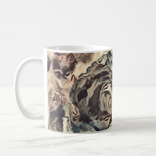 Oude rozen koffiemok (Links)