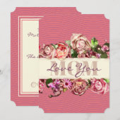 Oude Rozen Liefhebben Jou Mama Moederdag Cadeau Feestdagenkaart (Voorkant / Achterkant)