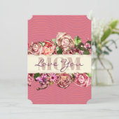 Oude Rozen Liefhebben Jou Mama Moederdag Cadeau Feestdagenkaart (Staand voorkant)