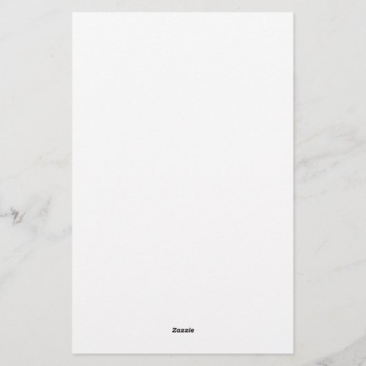 Oude rozen Monogram Briefpapier (Achterkant)
