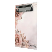 Oude Rozen Mooie Bloemen Achtergrond Valentijn Mini Klembord (Angled2)