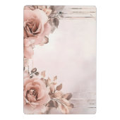 Oude Rozen Mooie Bloemen Achtergrond Valentijn Mini Klembord (Achterkant)