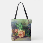 Oude rozen  tote bag (Achterkant)