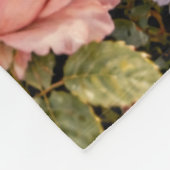 Oude rozentuin fleece deken (Hoek)