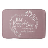 Oude Rugged Cross Bath Mat (Voorkant)