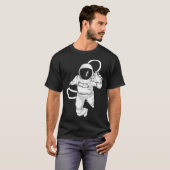Oude ruimtevaarder t-shirt (Voorkant volledig)