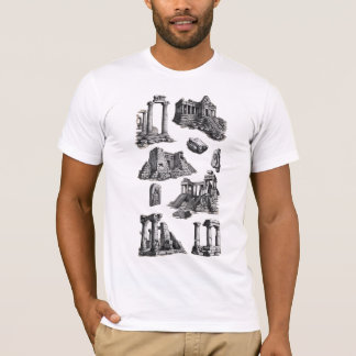 Oude ruïnes en archeologische vindplaatsen t-shirt