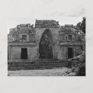 Oude ruïnes: Gateway to Labna, Yucatan, Mexico Briefkaart