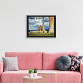Oude ruïnes in Athene Griekenland Canvas Afdruk (Insitu (Woonkamer))
