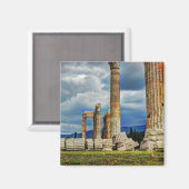 Oude ruïnes in Athene Griekenland Magneet (Voorkant / Achterkant)