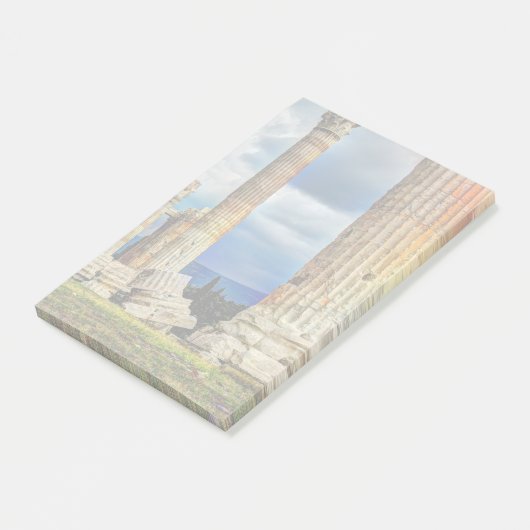Oude ruïnes in Athene Griekenland Post-it® Notes (Schuin)