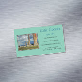 Oude ruïnes in Athene Griekenland Visitekaartje Magneet (Voorbeeld)