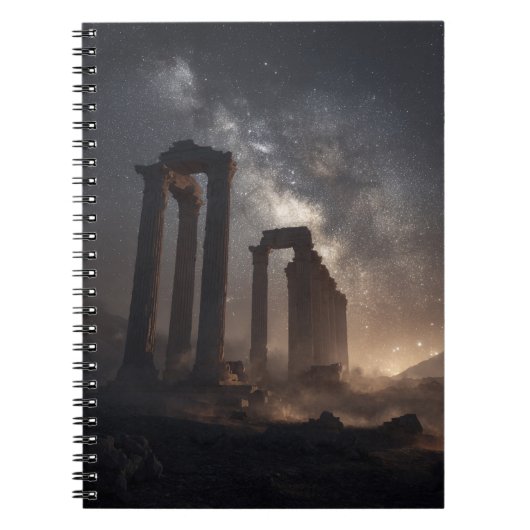 Oude Ruïnes Sterrenstelsel Notitieboek (Voorkant)