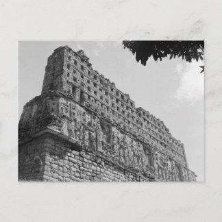 Oude ruïnes: Tempel 33 van Yaxchilan Briefkaart