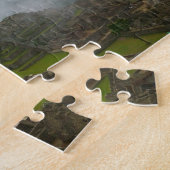 Oude ruïnes van Machu Picchu met Andes Legpuzzel (Zijkant)