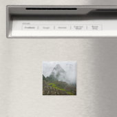 Oude ruïnes van Machu Picchu met Andes Magneet (Insitu (Vaatwasser))