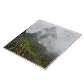 Oude ruïnes van Machu Picchu met Andes Tegeltje (Zijkant)