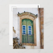 Oude ruitdeuren Brazilië Briefkaart (Voorkant / Achterkant)