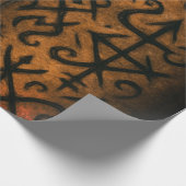 Oude Runen & Mystieke Symbolen Cadeaupapier (Hoek)