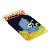 Oude Rusland Beer-reisposter Magneet (Rechterzijde)