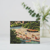 Oude Russian River Strand Ansichtkaart Briefkaart (Staand voorkant)
